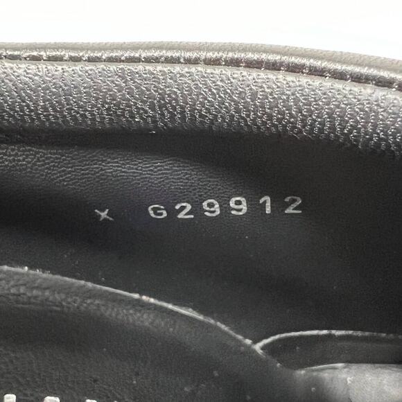 Chanel Black Patent Chain Wedge Booties – Spring 2014 Size 38.5 - Picture 6 of 10